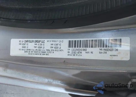 2014 Dodge Avenger Se from USA, damaged, VIN 1C3CDZAG5EN218063